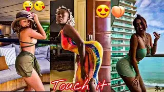 MOST BEAUTIFUL GIRS DOING THE TOUCH IT 😍🍑