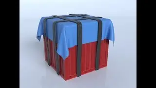 Modeling PUBG Air Drop in 3ds Max | PUBG Modeling | 3ds Max