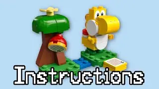 LEGO Mario: Yellow Yoshi’s Fruit Tree set Instructions! | Set 30509