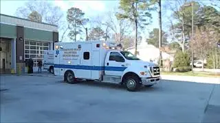 Chesapeake Beach Vol. Rescue Squad A424 Responding - 1/5/20