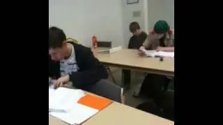 Cassie in school
