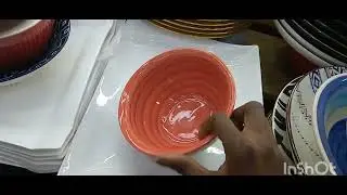 Dinner plates, Juice /water glasses & bowls