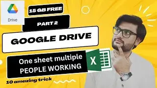 Create 1 Excel file for multiple users from anywhere | Google drive | Part 2 hindi