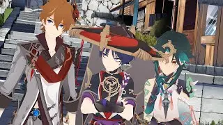 Name 3 things that would ruin a first date | MMD Genshin Impact