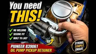 Oil pick up tube small block Chevy Pioneer 839061 Oil Pump Screen Fastener