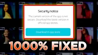 Capcut Security Notice Problem