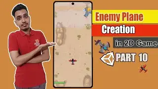 Enemy Plane Creation- Plane Shooter Game Part10