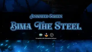 Super Cool Knight Animated Screen For Youtube Gaming