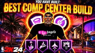 NEW BEST COMP CENTER BUILD IS THE BEST CENTER BUILD IN NBA 2K24! BEST SHOOTING CENTER BUILD 2K24!