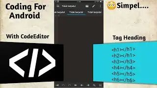 coding di android  | Heading pada html
