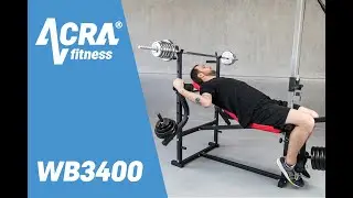 Acra Brother WB3400 - sestavení posilovací lavice