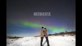 Northern lights hunting in Murmansk, Russia, November 2017