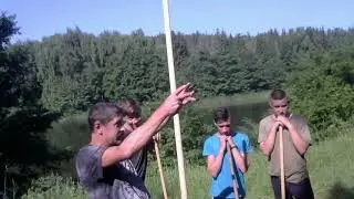 Цигун "Шаолинь" с посохом. Занятие №8