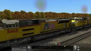 Train Simulator Classic - [EMD SD70ACe] - UP 8468 Eastbound Part 2 - 4K UHD