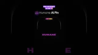 The NEW Humane AI Pin is Crazy! 🤯 #ai #aipin #humaneai