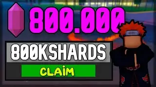 *NEW* 800K CHIKARA SHARDS CODE in ANIME FIGHTING SIMULATOR!