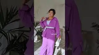 Костюм брючный жатый с брюками палаццо