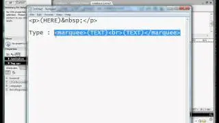 macromedia dreamweaver scrolling text multiple lines.avi