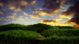 Blender 2.72 Tutorial - Create a Meadow Scene Follow-Along Part I