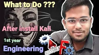 When You install Linux 1st Time & How to install AutoCAD in kali linux 