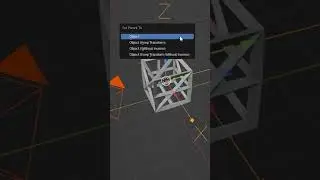 Easy 3D Blender Modeling Tutorial #blender