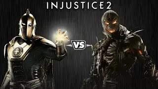 Injustice 2 - Доктор Фэйт против Пугала - Intros & Clashes (rus)