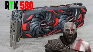 Тест God of War на RTX 580 8 GB (не фейк)