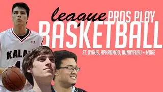 LCS Pros play BASKETBALL ft Dyrus, Aphromoo, Bunnyfufu, Huni + MORE