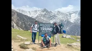Triund Trek 2024 Mcleodganj Dharamshala | Best Trek In India For Beginners | Travel vlog #trekking