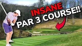 World's Most EPIC Par 3 Course!! Can We Beat Wesley's Record?? | Bryan Bros Golf