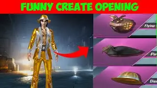 FUNNY 😂 BGMI CREATE OPENING