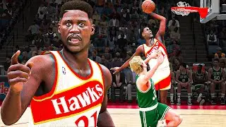 DOMINIQUE WILKINS + HOF POSTERIZER is GLITCHY on NBA 2K24 PLAY NOW ONLINE