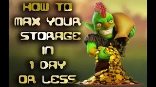 HOW TO MAX YOUR STORAGE IN 1 DAY OR LESS [2017]