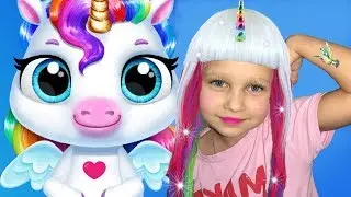 ALICE IS TAKING CARE OF THE BABY UNICORN! My Baby Unicorn!