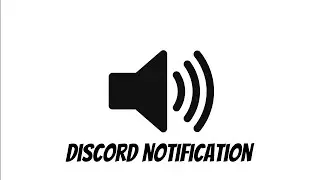 Discord Notification Sound Effect