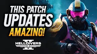 Helldivers 2 ARMOR IS FIXED! New Major UPDATE! Nerfs And Buffs!