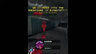 awooooo  #digitalart #gamer #gaming #minecraft #backrooms #scarygames
