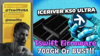 KS0 Ultra 700GH Or BUST!!  #crypto #kaspa #iceriver