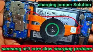 samsung a03 core charging jumper 🔋 samsung a03 core slow charging problem