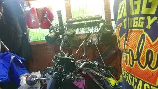 Removing fork ears on CB350F