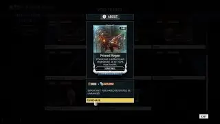 Warframe Baro Ki'Teer Void Trader #55 - 13/01/2017