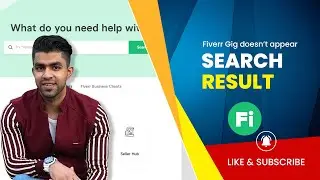 How to find out your FIVERR GIG on search result.