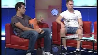 Керівник проекту « Wayme» Сергій Пірогов та технічний директор проекту Максим Кузнєцов