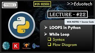 Python Tutorial | Loops in Python | while loop python | #23
