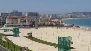 Les plages de Tanger, Maroc