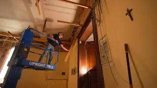 Exposing The Ceiling In The Bar