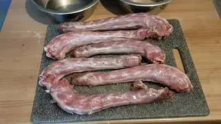 Turkey Necks for my presa canario triple6ixkennel