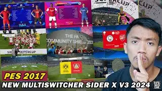 PES 2017 NEW MULTI SWITCHER SIDERX V3 2024 (Scoreboard, Gate, Trophy and many more) - PES 2017 GAME
