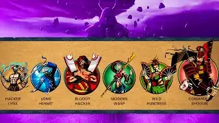 Shadow Fight 2  - ALL DEMONS WITH NEW ABILITIES & NEW SKILLS.