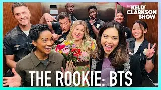 Behind The Scenes: Kelly Clarkson's Cameo On 'The Rookie'